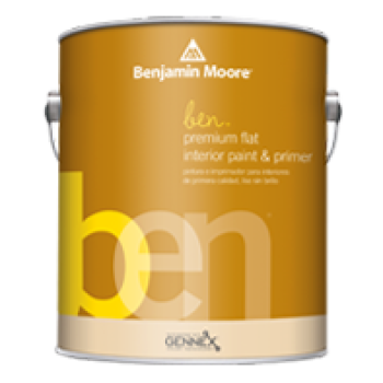 ben® Waterborne Interior Paint- Flat 625