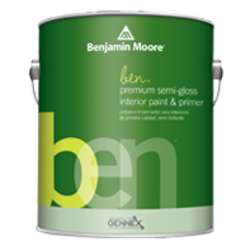 ben Waterborne Interior Paint- Semi-Gloss 627