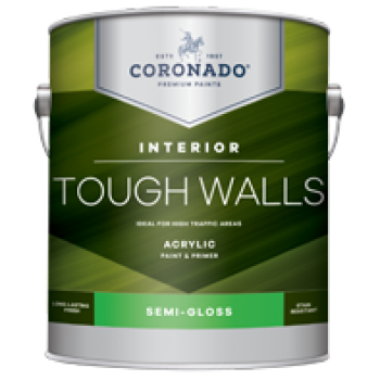 Tough Walls Acrylic Paint & Primer - Semi-Gloss 22