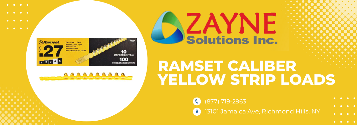 Ramset Caliber Yellow Strip Loads