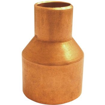 Elkhart Products 101R Series 30688 Reducing Pipe Coupling with Stop, 3/8 x 1/4 in, Sweat