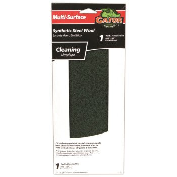 Gator 7318 Cleaning and Stripping Pad, 11 in L, 4-1/2 in W