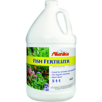 Alaska 100099249 Fish Fertilizer, 1 gal Jug, Liquid, 5-1-1 N-P-K Ratio