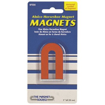 Magnet Source 07225 Horseshoe Magnet, Red