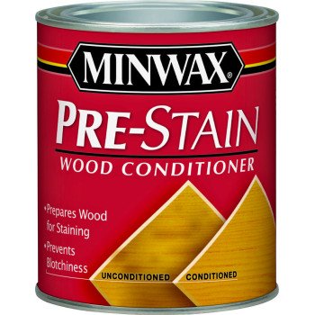 Minwax 11500000 Pre-Stain Wood Conditioner, Clear, Liquid, 1 gal, Can