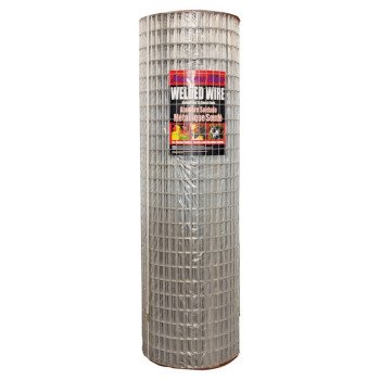 Jackson Wire 10 04 39 14 Welded Wire Fence, 100 ft L, 48 in H, 1 x 2 in Mesh, 14 Gauge, Galvanized