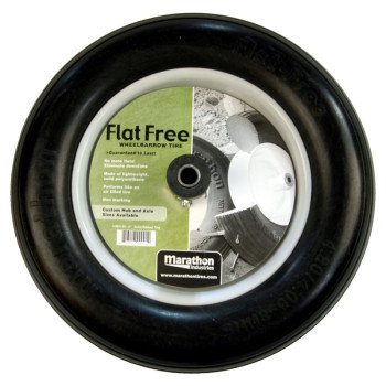 00001 FLAT-FREE RIBBED TIRE   