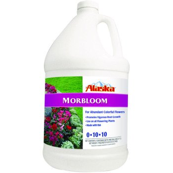 Alaska 100099252 Morbloom Fertilizer, 1 gal Bottle, Liquid, 0-10-10 N-P-K Ratio