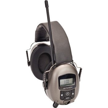 Safety Works 10121816 Digital Ear Muffs, 24 dB NRR
