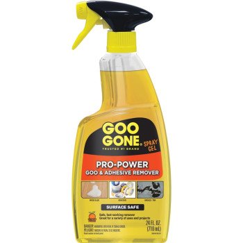 Goo Gone 5011484 Adhesive Remover, Gel, Citrus, Orange/Yellow, 24 oz, Bottle