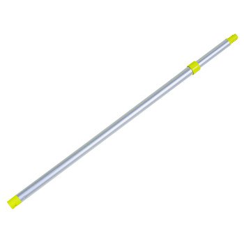 Mr. LongArm Twist-Lok 9248 Extension Pole, 1 in Dia, 4.3 to 8.1 ft L, Aluminum, Aluminum Handle, Round Handle