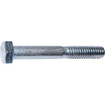 Midwest Fastener 00258 Cap Screw, 1/4-20 in Thread, 2 in L, Coarse Thread, Hex Drive, Zinc, Zinc, 100 PK