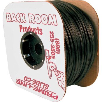 Make-2-Fit P7595 Screen Retainer Spline, 0.210 in D, 250 ft L, Vinyl, Black, Round