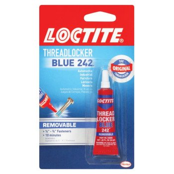 Loctite 209728 Thread Locker, Blue, Liquid, 0.2 oz Carded Tube