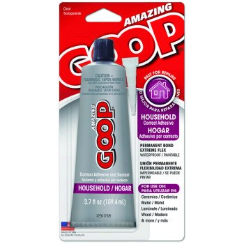 Amazing Goop 130012 Household Adhesive, Liquid, Clear, 3.7 oz, Tube