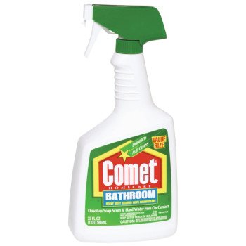 Comet 16529608601 Kitchen and Bathroom Cleaner, 32 fl-oz, Liquid, Fresh, Clear