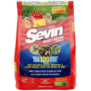 Sevin 100530128 Lawn Insect Killer, Granular, 10 lb