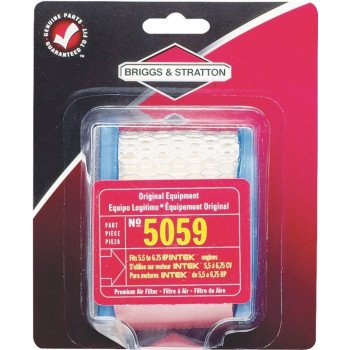 Briggs & Stratton 5059K Air Filter with Pre-Cleaner, Paper Filter Media
