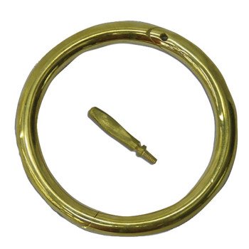 Neogen 7002 Bull Ring, Brass, Screw Fastener