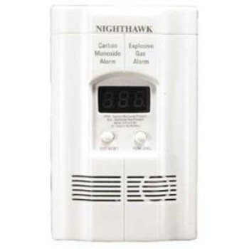 Kidde 900-0113-05 Carbon Monoxide Alarm, 10 ft, +/-30 % Accuracy, 4 to 15 min Response, Digital Display, 85 dB