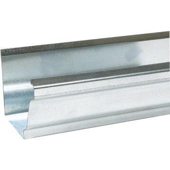 Amerimax 2800700120 Rain Gutter, 10 ft L, 5 in W, 30 Thick Material, Galvanized Steel
