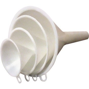 Chef Craft 20493 Funnel Set, 2 to 5 in Dia, Plastic