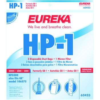 62423 EUREKA HP-1 BAGS 3PK+FIL