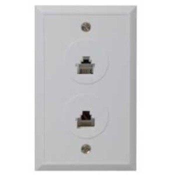 CTPH551R WHT WALL OUTLET CAT5 