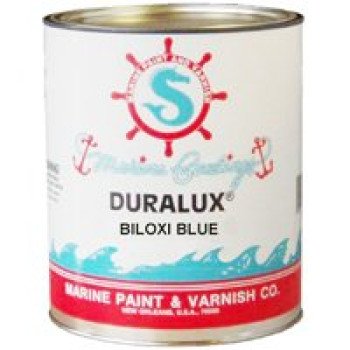 Duralux M724-4 Marine Enamel, High-Gloss, Biloxi Blue, 1 qt Can