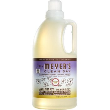 Mrs. Meyer's Clean Day 11928 Laundry Detergent, 64 fl-oz Bottle, Liquid, Compassion Flower