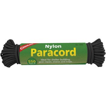 1450 PARACORD 50FT BLACK      