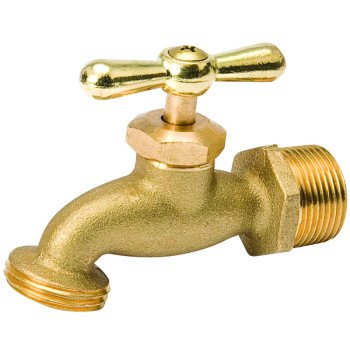 1103-003 1/2IN R.BRS FAUCET HO