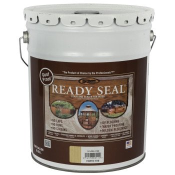 Ready Seal 510 Stain and Sealer, Golden Pine, 5 gal