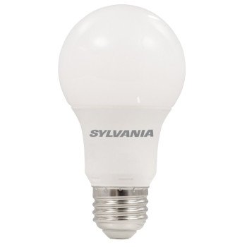 Sylvania Ultra 78066 LED Bulb, 9 W, Medium E26 Lamp Base, A19 Lamp, 800 Lumens, 5000 K Color Temp