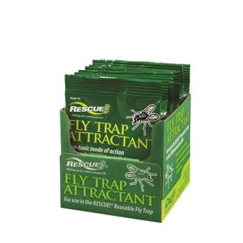 Rescue FTA-DB12 Fly Trap Attractant, Solid, Musty, 0.51 oz, Refill Pack