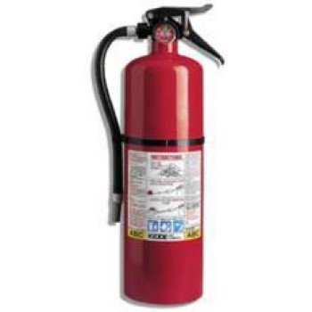 Kidde Pro 466298 Fire Extinguisher, 4-A:60-B:C, Wall Mounting