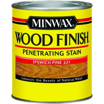 Minwax 222104444 Wood Stain, Ipswich Pine, Liquid, 0.5 pt, Can