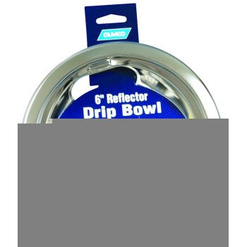 Camco 00383 Drip Bowl, 6 in Dia