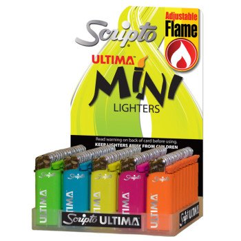 Calico Brands LD18M-50/ULTM Lighter Assortment with Display