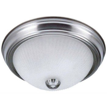 Canarm IFM21351 Ceiling Light Fixture, 2-Lamp, Brushed Pewter Fixture