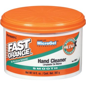 Fast Orange 33013 Hand Cleaner, Paste, White, Orange, 14 oz, Tub