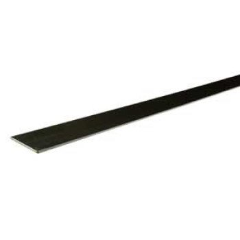 Reliable Mekano Series FBA11272 Flat Bar, 1-1/2 in W, 72 in L, 1/8 in Thick, Aluminum, 6061-T6 Grade