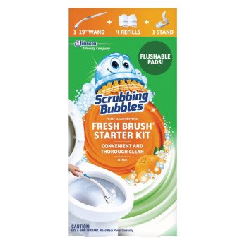 Scrubbing Bubbles Fresh Brush 00079 Toilet Cleaning System