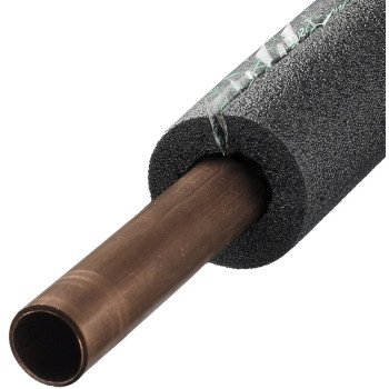 Frost King 5S11XB6 Pipe Insulation, 7/8 in Dia, 6 ft L, Foam, 3/4 in Copper, 1/2 in Iron Pipes Pipe