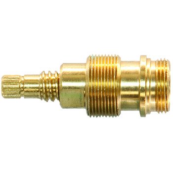 Danco 18531B Hot/Cold Stem, Brass, 2.61 in L, For: Price Pfister Mobile Home Shower or Tub Faucets