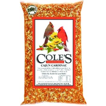 Cole's Cajun Cardinal Blend CB20 Blended Bird Seed, 20 lb Bag