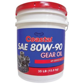 Coastal 12217 Gear Oil, 80W-90, 35 lb Pail