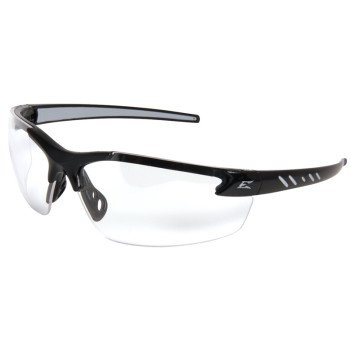 Edge Zorge G2 Series DZ111VS-G2 Safety Glasses, Vapor Shield Anti-Fog Lens, Nylon Frame, Black Frame