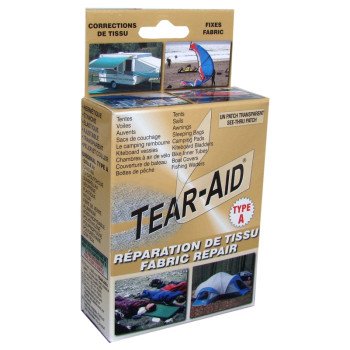 Tear-Aid D-KIT-A04-100 Fabric Repair Patch Kit, A, Gold