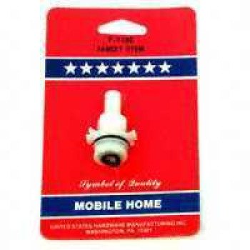 US Hardware P-119C Faucet Stem, Plastic, 1-7/8 in L, For: Utopia Faucets and Diverters